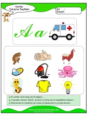 A Sesi Çalışma Sayfaları